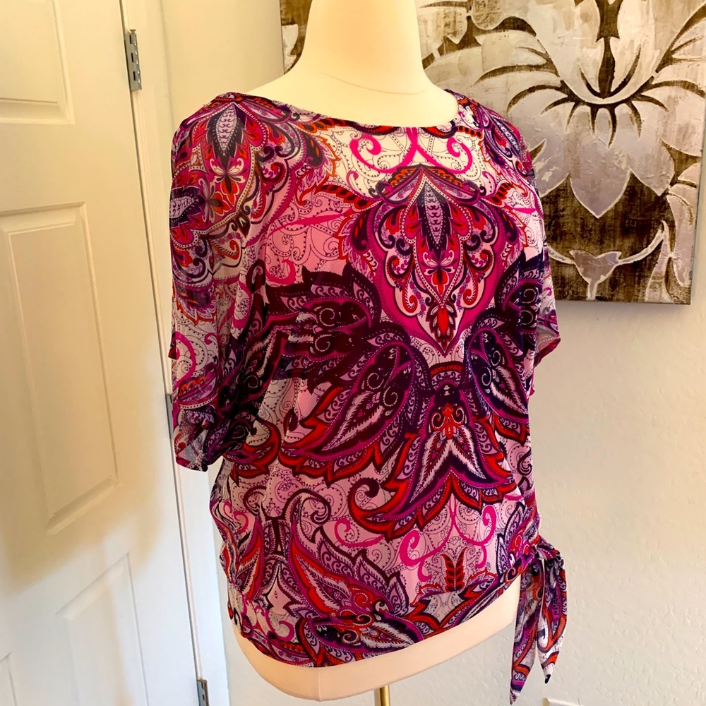 💖 INC Cold Shoulder Top w/ Removable Cami 💖